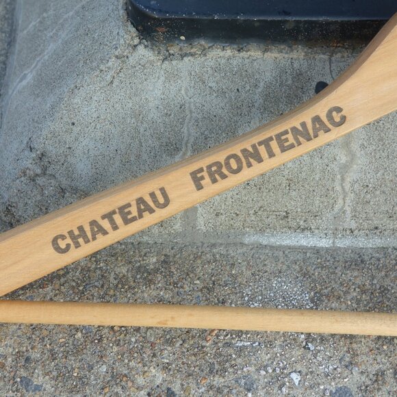 Vintage Chateau Frontenac Wood Hanger - Picture 2 of 11